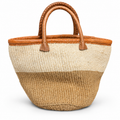 Natural Woven Tote Bag